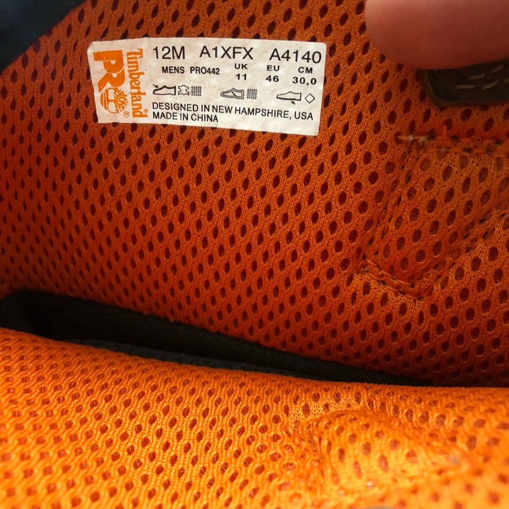 Timberland pro work boots
